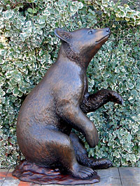 Bronze Bear Sculptures